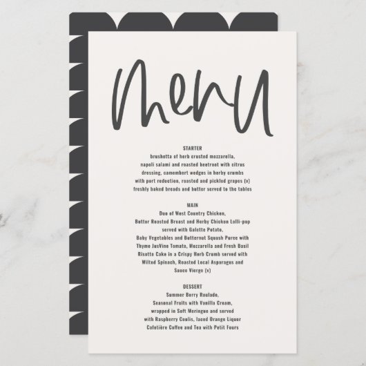 モダンミニマル図 (正面/裏面)