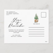 モダンミニマル年 シーズンポストカード (裏面)