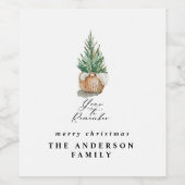 モダンミニマル年 ワインラベル (シングルラベル)