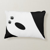 モダンミニマル幽霊 アクセントクッション (裏面)