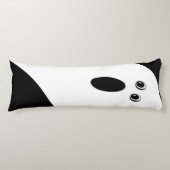 モダンミニマル幽霊 ボディピロー (正面)