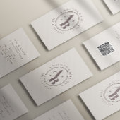 モダンミニマル弓 名刺