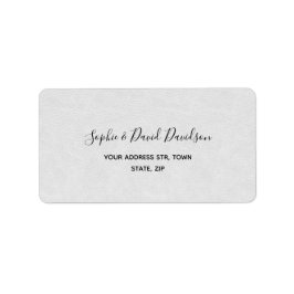 モダンミニマル手結婚跡 ラベル