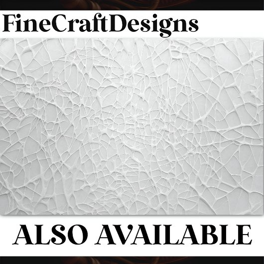 モダンミニマル抽象芸術ブラックくもの巣AE3 Decopage 薄葉紙