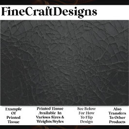 モダンミニマル抽象芸術ブラックくもの巣AE3 Decopage 薄葉紙