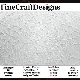 モダンミニマル抽象芸術白くもの巣AE2 Decopage 薄葉紙