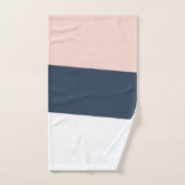 モダンミニマル抽象芸術 バスタオルセット (ハンドタオル)