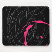 モダンミニマル抽象芸術 マウスパッド (正面)