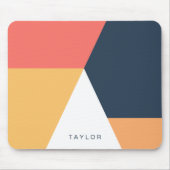 モダンミニマル抽象芸術 マウスパッド (正面)