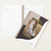 モダンミニマル抽象芸術Archファミリ写真スタイリッシュ プランナー手帳 (ディスプレー)