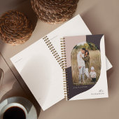 モダンミニマル抽象芸術Archファミリ写真スタイリッシュ プランナー手帳