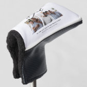 モダンミニマル数々の写真台本パパギフト ゴルフヘッドカバー (3/4 正面)