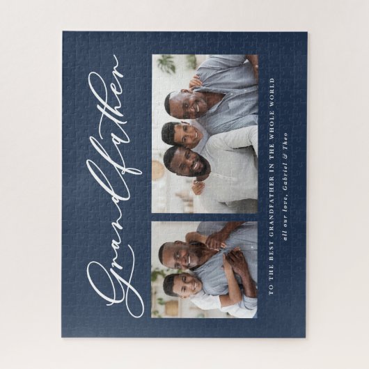 モダンミニマル数々の写真 ジグソーパズル (縦)