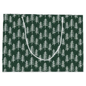 モダンミニマル数々の写真 ラージペーパーバッグ (裏面)