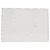 モダンミニマル数々の写真 ラージペーパーバッグ (裏面)