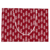 モダンミニマル数々の写真 ラージペーパーバッグ (裏面)