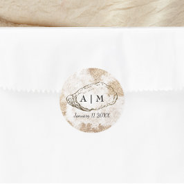 モダンミニマル水結婚色 ラウンドシール