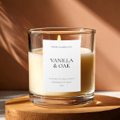 モダンミニマル燭台 フードラベル