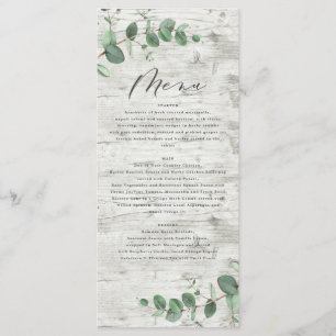 モダンミニマル白木結婚類 メニュー