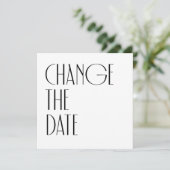 モダンミニマル結婚アールデコの変更日 (スタンド正面)