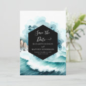 モダンミニマル結婚航海のs セーブザデート (スタンド正面)