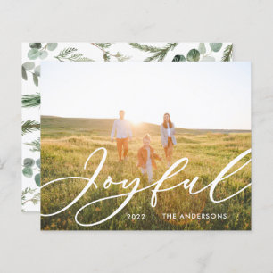 モダンミニマル葉1枚のフォトスクリプトエレガント