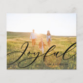 モダンミニマル葉1枚のフォトスクリプトエレガント (正面)