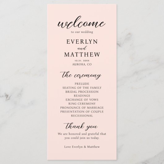 モダンミニマル赤面ピ結婚ンク式 (正面)