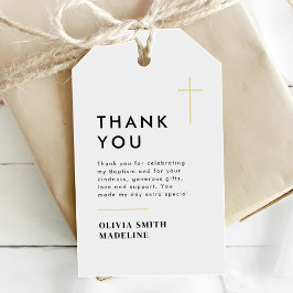 モダンミニマル金ゴールド ギフトタグ