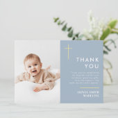 モダンミニマル金ゴールド サンキューカード (スタンド正面)