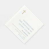 モダンミニマル金ゴールド スタンダードランチョンナプキン (角)