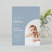 モダンミニマル金ゴールド 箔招待状 (立ち正面)