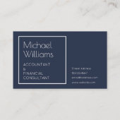 モダンミニマル雅 名刺 (裏面)