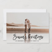 モダンミニマル1枚の写真 シーズンカード (正面)