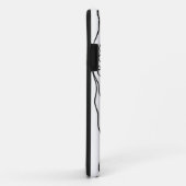 モダンミニマル1線スケッチ顔 Case-Mate iPhoneケース (裏面/右)