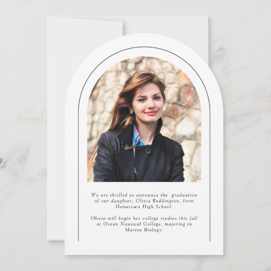 モダンミニマル3月2日フォトグラッド発表 招待状 (裏面)