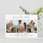 モダンミニマル4枚写真セーブザデート セーブザデート (スタンド正面)