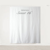 モダンミニマル スイート16 フォト背景 タペストリー (正面)