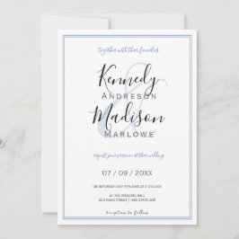 モダンミニマル✨💌トレンドエレガント設定 招待状