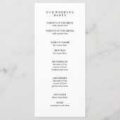 モダンミニマル |フェイクバラ金ゴールド縁どプログラム プログラム (裏面)