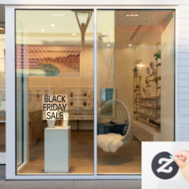 モダンミニマル・ブラック・フライデー・セール ウィンドウサイン