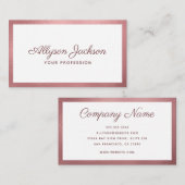 モダンミニマル 名刺 (正面/裏面)