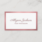 モダンミニマル 名刺 (正面)