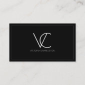 モダンミニマル 名刺 (正面)