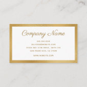 モダンミニマル 名刺 (裏面)