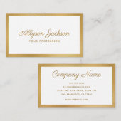 モダンミニマル 名刺 (正面/裏面)