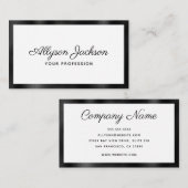 モダンミニマル 名刺 (正面/裏面)