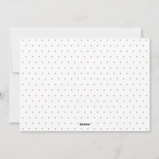 モダンミニマル |感謝の写真新年の金ゴールド シーズンカード (裏面)