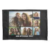 モダンミニマル- 6 Photo Collage 枕カバー (正面)