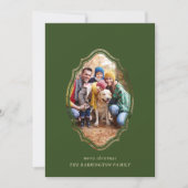 モダンミニマルForest GreenとWoodの写真 (正面)